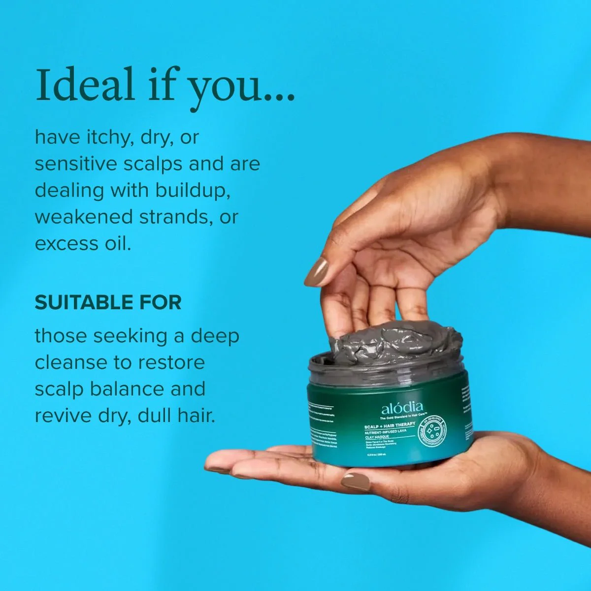 Nutrient Infused Lava Clay Masque - Image 3