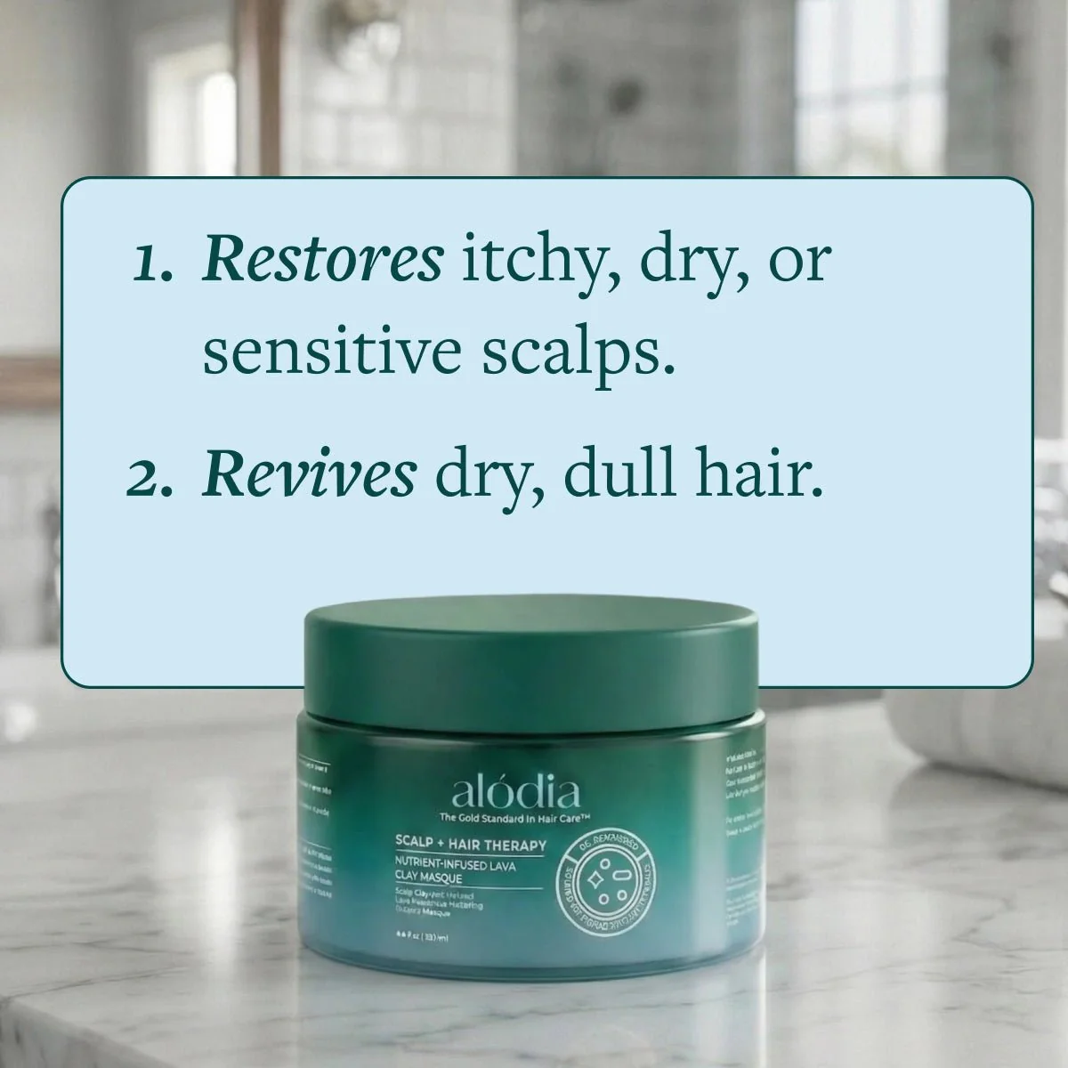 Nutrient Infused Lava Clay Masque - Image 4