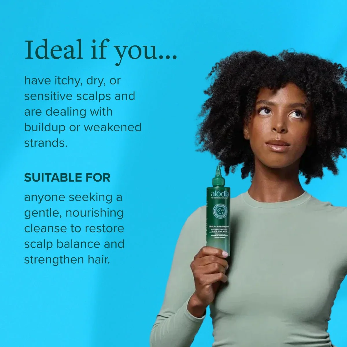 Nutrient Infused Organic Black Soap Wash - Image 3