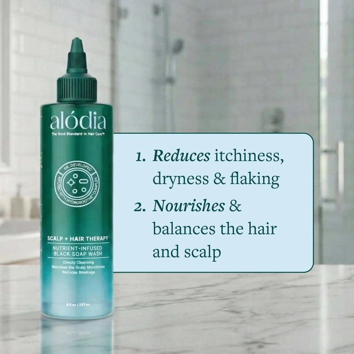 Nutrient Infused Organic Black Soap Wash - Image 4